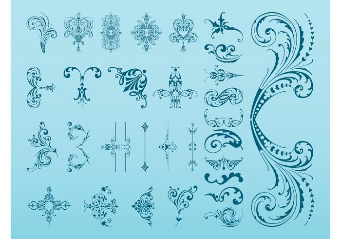 Vintage Swirls Vector at GetDrawings | Free download