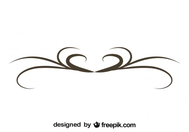 626x438 Vintage Swirls Vector Free Download