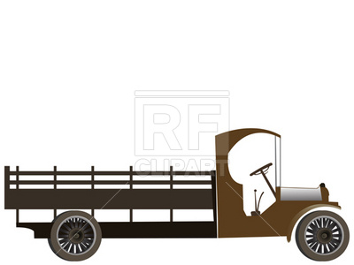 400x300 Old Truck Vector Image Vector Artwork Of Transportation