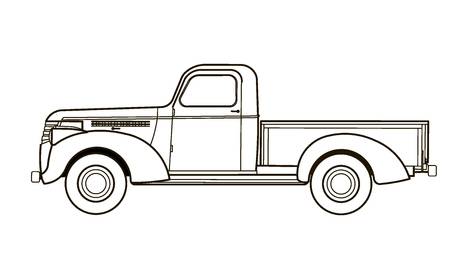 450x259 Collection Of Vintage Pickup Truck Clipart High Quality