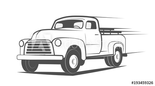 500x277 Vintage Truck Pickup