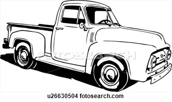 350x208 Ford Clipart Antique Truck