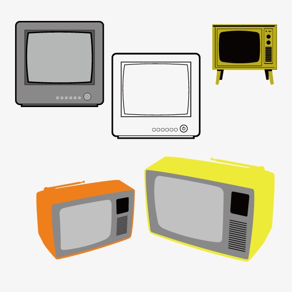 600x600 Vintage Tv, Vector, Tv, Appliances Png And Vector For Free Download