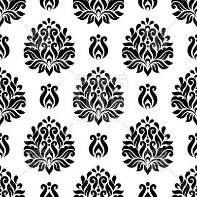 400x400 Seamless Damask Wallpaper