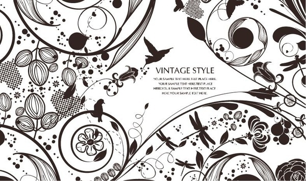 600x355 Vintage Free Vector Download (7,104 Free Vector) For Commercial