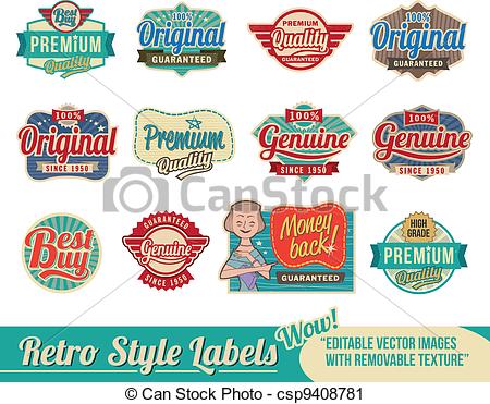 450x371 Vintage Retro Labels And Tags