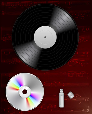 296x368 Vinyl Record Free Vector Download (373 Free Vector) For Commercial