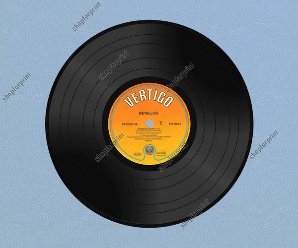 600x500 Vinyl Record In Vector Format (Set)