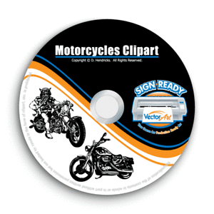 300x300 Motorcycle Chopper Biker Clipart Vector Clip Art Vinyl Cutter