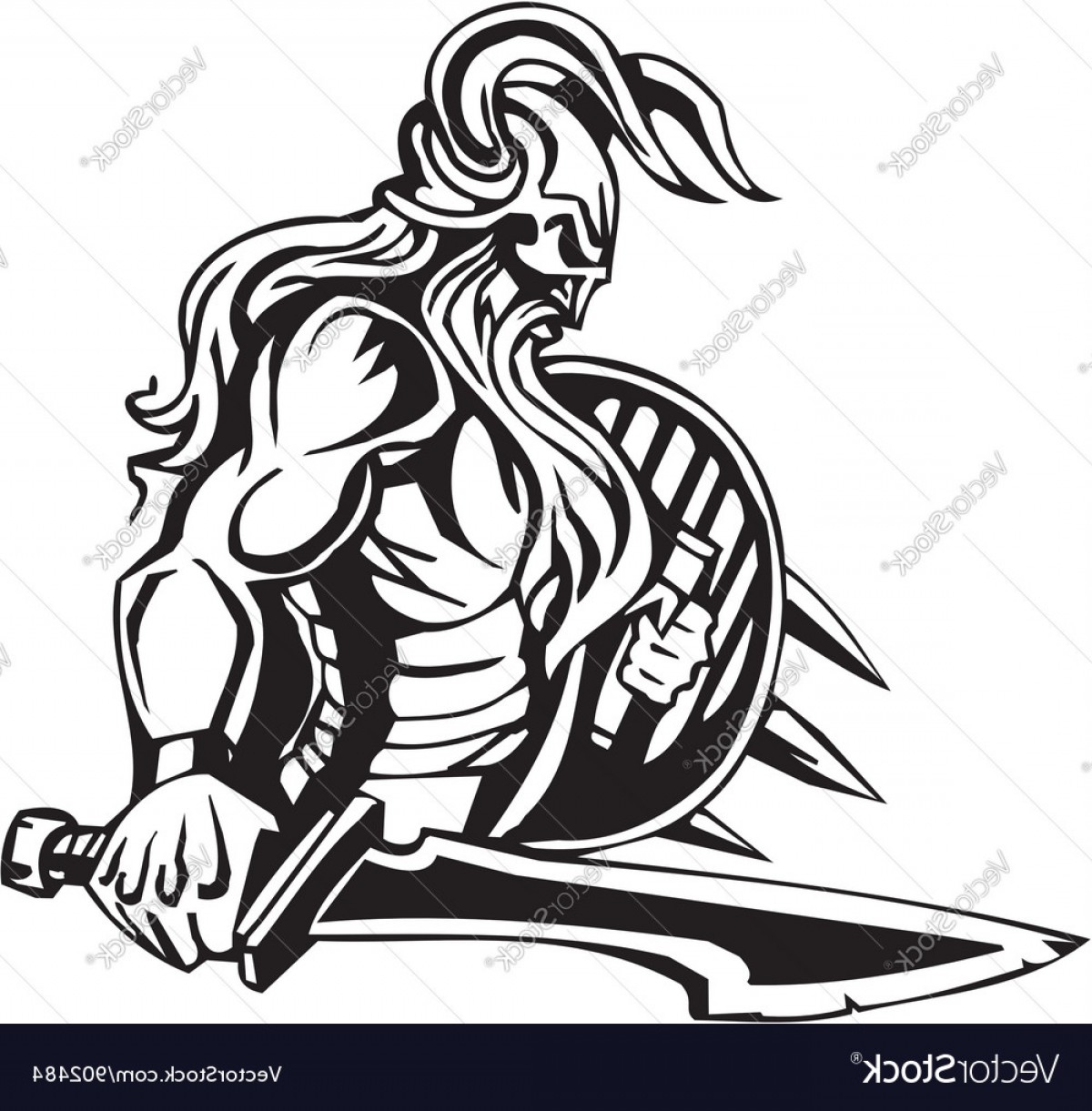 1200x1221 Nordic Viking Vinyl Ready Vector Sohadacouri