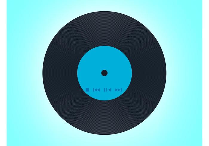 700x490 Vector Vinyl Record