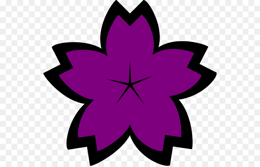 900x580 Purple Violet Flower Clip Art