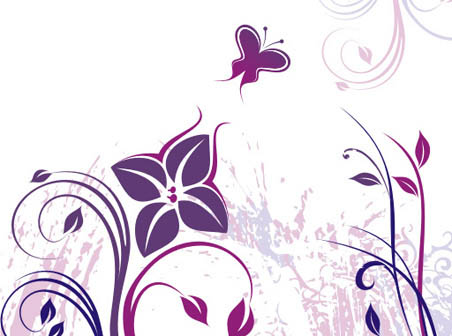 452x336 Violet Vector Graphic