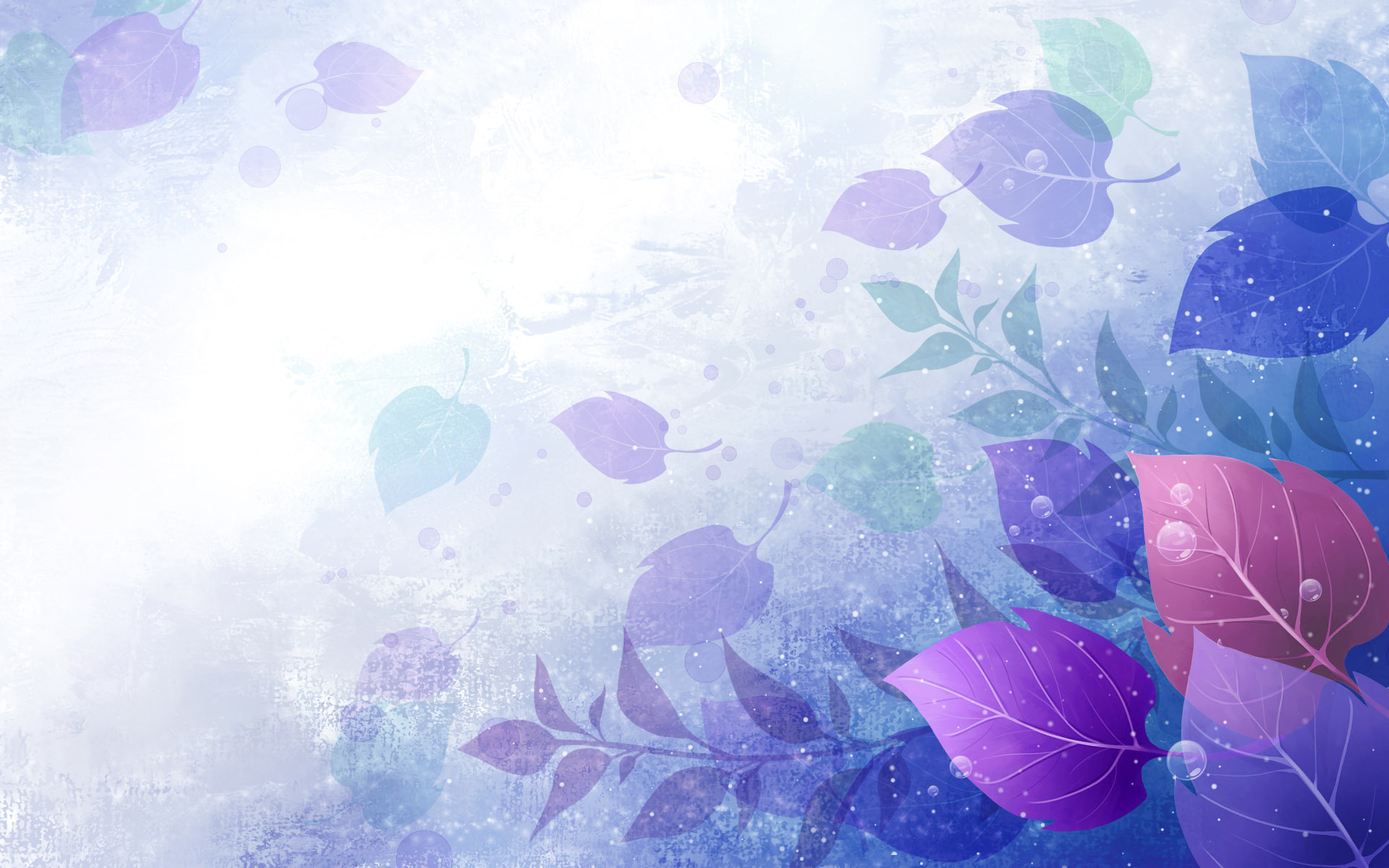 1920x1200 Violet Vector Leaves Circles Backgrounds For Powerpoint1