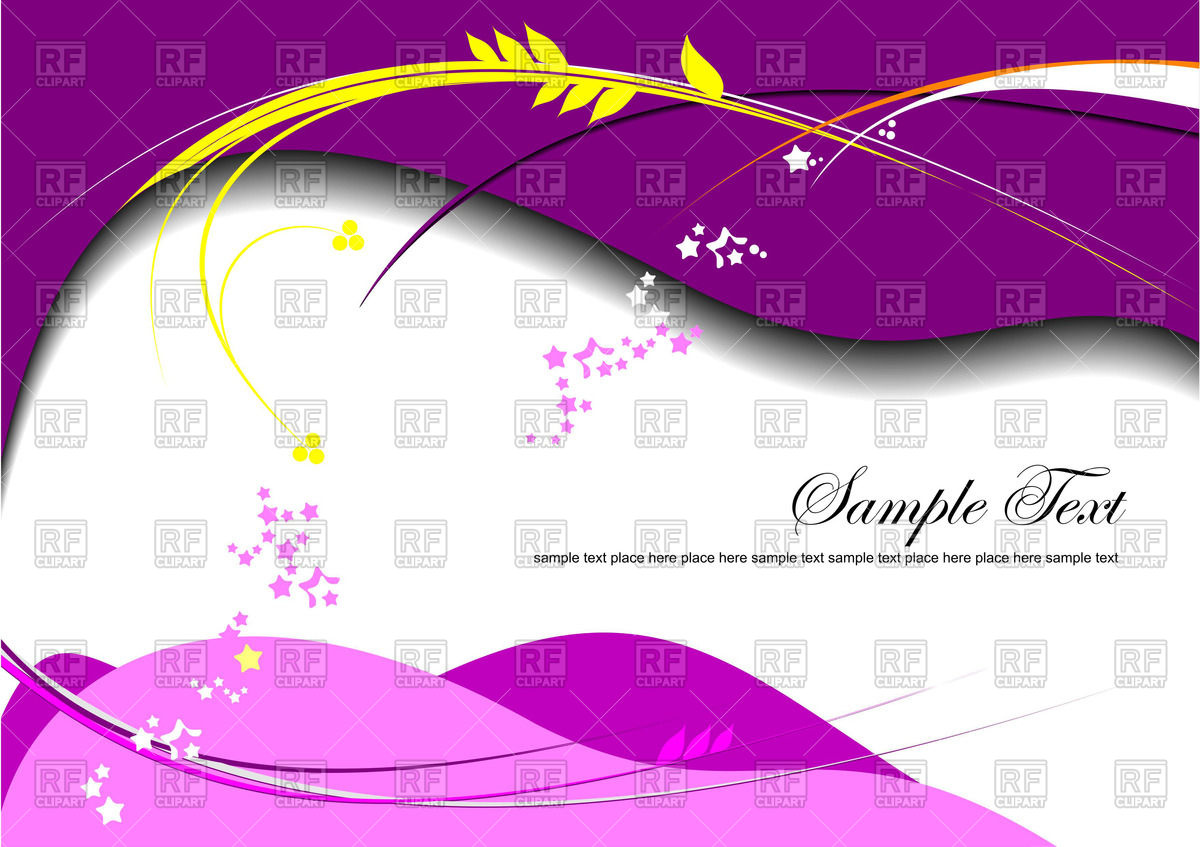 1200x847 Background With Violet And Pink Waves And Place For Text Vector