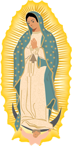 149x300 Virgen De Guadalupe Logo Vector (.eps) Free Download