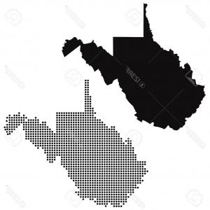 300x300 Map Of The Us State Of West Virginia Vector Arenawp