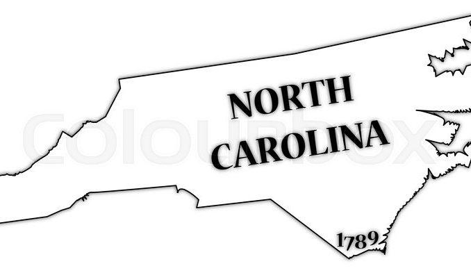 678x396 North Carolina State Outline Clipart All About Clipart