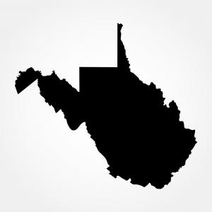 300x300 Map Of The Us State Of West Virginia Vector Arenawp