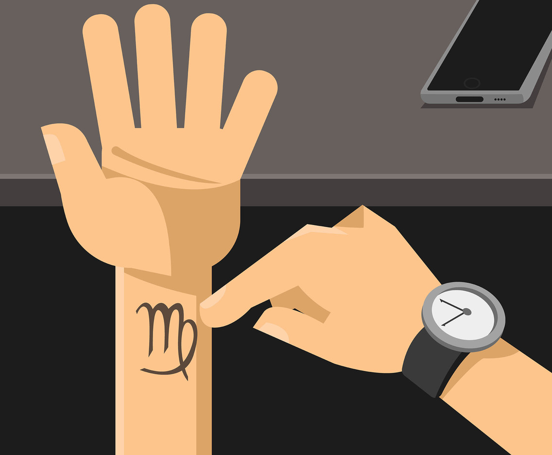 1136x936 Virgo Tattoo Vector Vector Art Amp Graphics