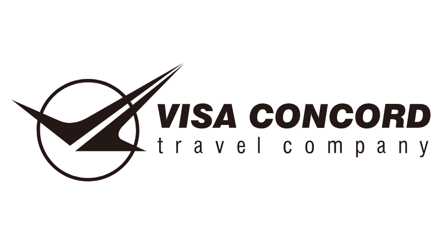 900x500 Visa Concord Travel Company Logo Vector