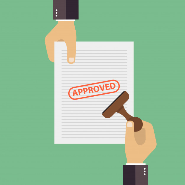 626x626 Visa Stamp Passport Vector Free Download