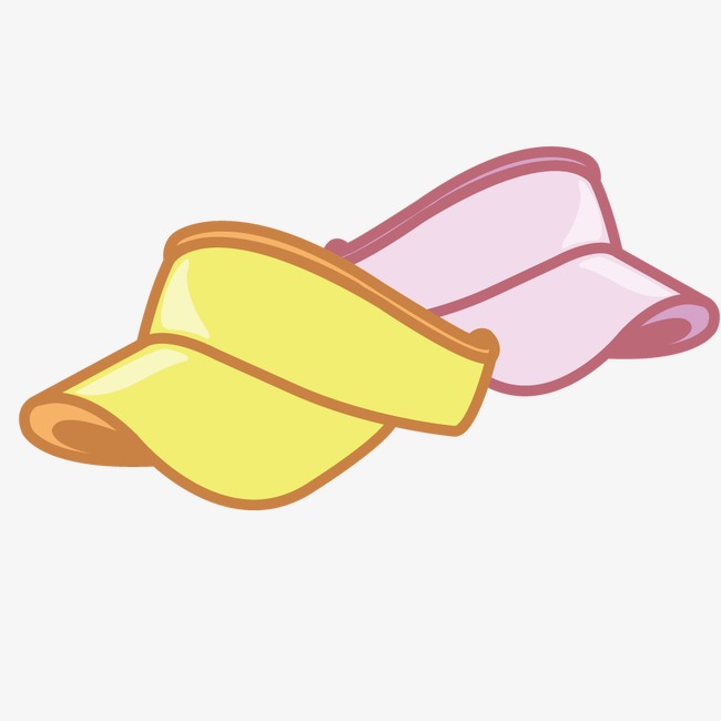 650x650 Vector Ms. Visor, Sunhat, Beach Hat, Hand Painted Png And Vector