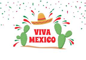 286x200 Viva Mexico Free Vector Art