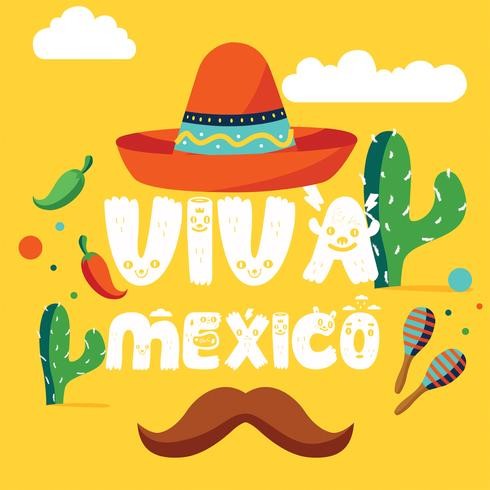 490x490 Viva Mexico Vector Design Like