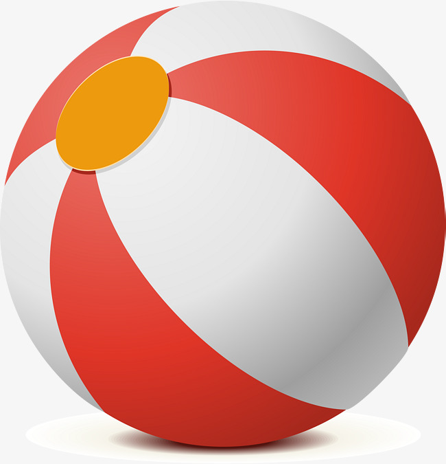 650x675 Three Dimensional Beach Volleyball Ball Vector, Beach Vector
