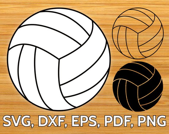 570x453 Volleyball Ball Svg Design Cut File For Cricut Amp Silhouette Etsy