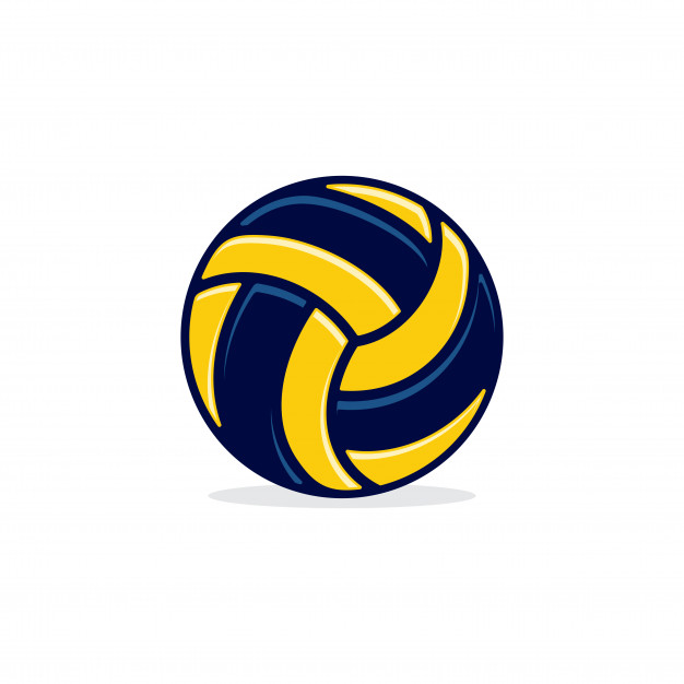 626x626 Volleyball Ball Vector Vector Premium Download