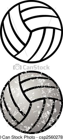 212x470 Volleyball Ball Icon Vector Eps 10.