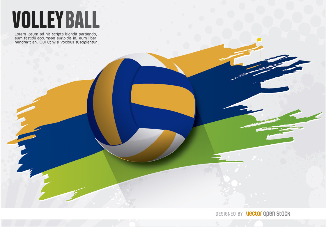 1120x780 Volleyball Painted Wake Ball