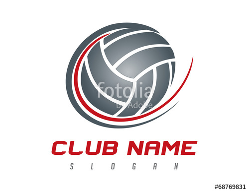 500x387 Volleyball Logo Stock Image And Royalty Free Vector Files On