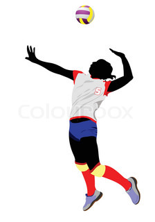 224x320 Grunge Stylized Illustration Of Beach Volleyball Players. Vector