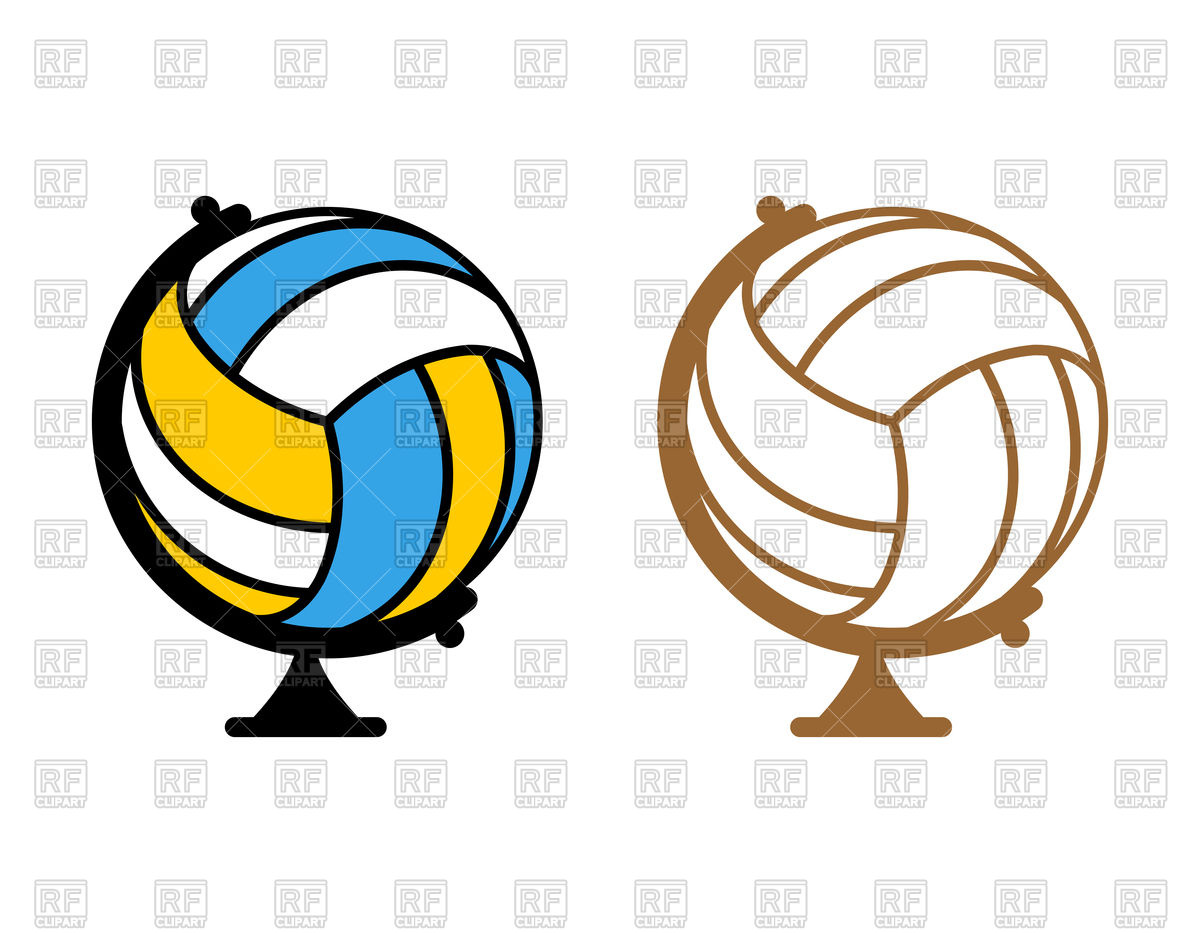 1200x933 Globe Volleyball Vector Image Vector Artwork Of Sport And