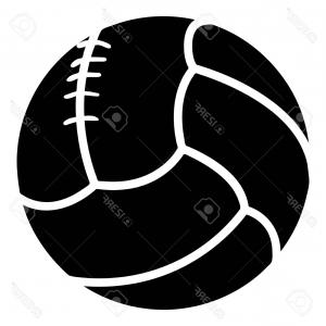 300x300 Photostock Vector Ball For Playing Beach Volleyball Vector