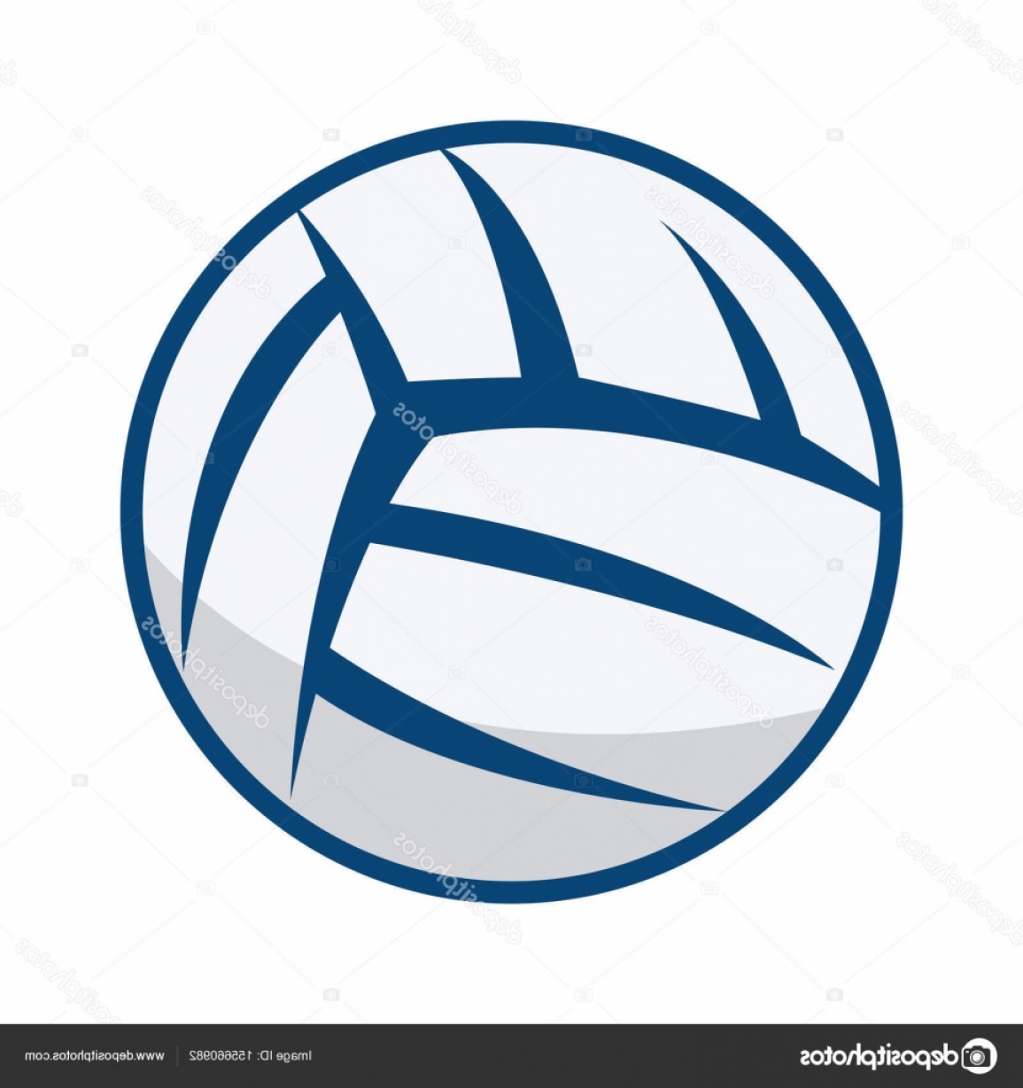 1155x1228 Stock Illustration Volleyball Vector Logo Design Shopatcloth