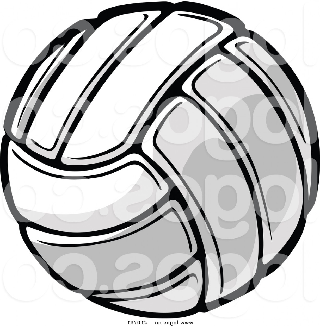 1228x1252 Volleyball Vector Black And White Orangiausa