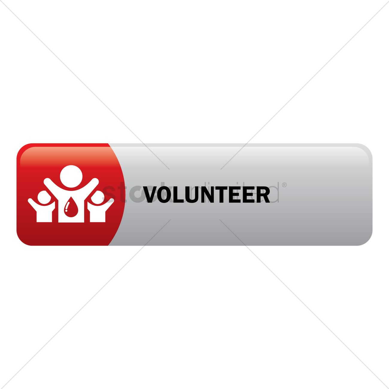 1300x1300 Volunteer Vector Image