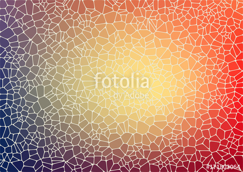 500x354 Abstract Background With Voronoi Geometric Shapes Stock Image And