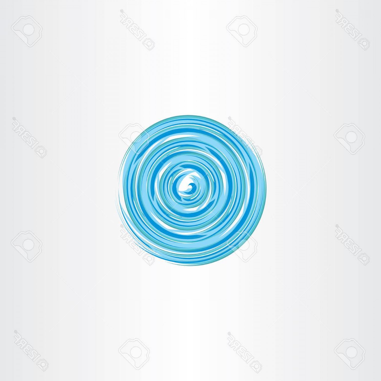 1560x1560 Photostock Vector Water Vortex Spiral Circle Icon Vector Design