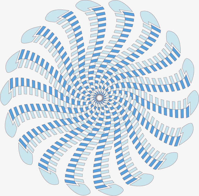 650x643 Vector Hand Painted Circular Vortex, Vector, Hand Painted, Round
