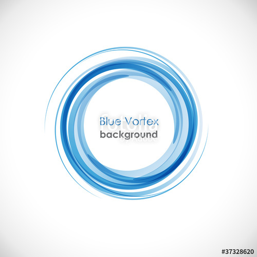 500x500 Blue Vortex Background