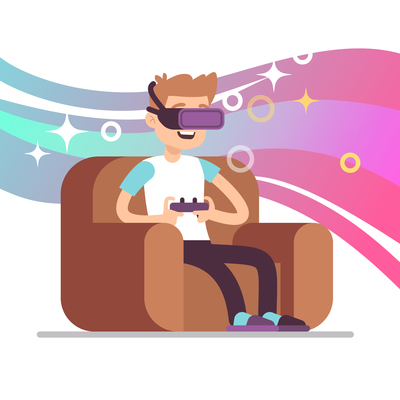 400x400 Page 1 Headset On Curated Vector Illustrations, Stock Royalty Free