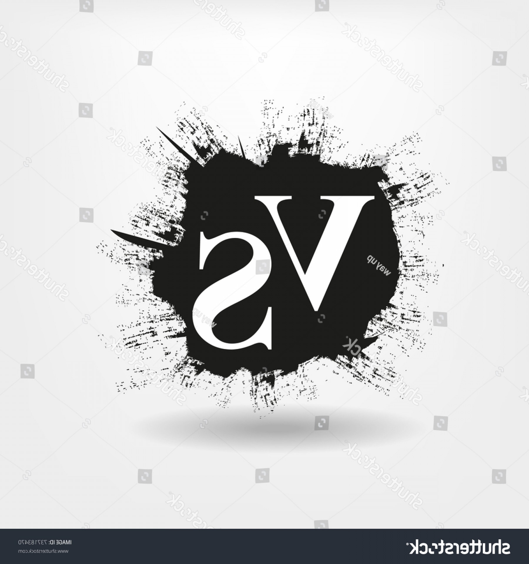 1800x1920 Versus Logo Vs Vector Letters Illustration Rongholland
