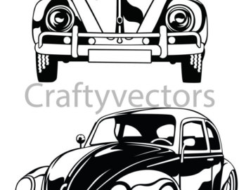 340x270 Vw Car Vector Files Etsy