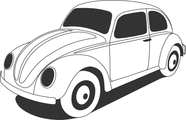 600x388 Vw Beetle Clip Art