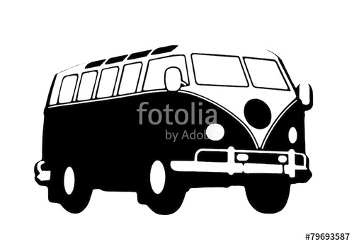 500x345 Vw Bus Hippie Stock Image And Royalty Free Vector Files On